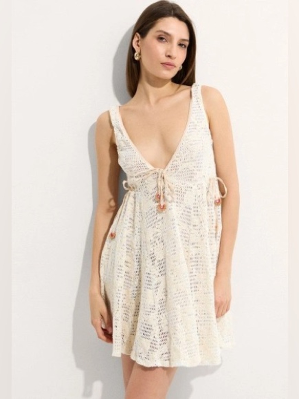 Maaji Nova Cotton Cover-Up Mini Sundress Size S NWT